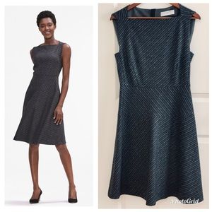 MM LaFleur Cindy Dress Etch Stripe
